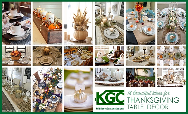 18 Beautiful Ideas for Thanksgiving Table Decor