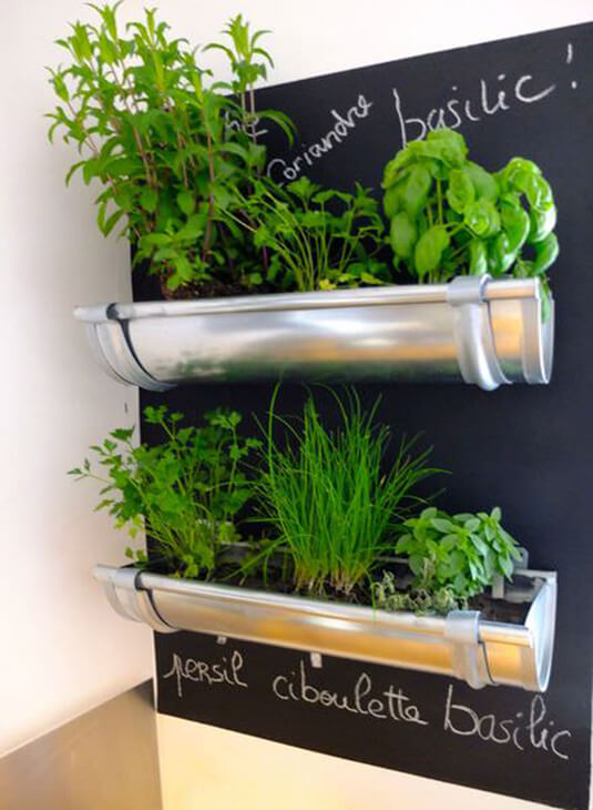 indoor herb garden idea