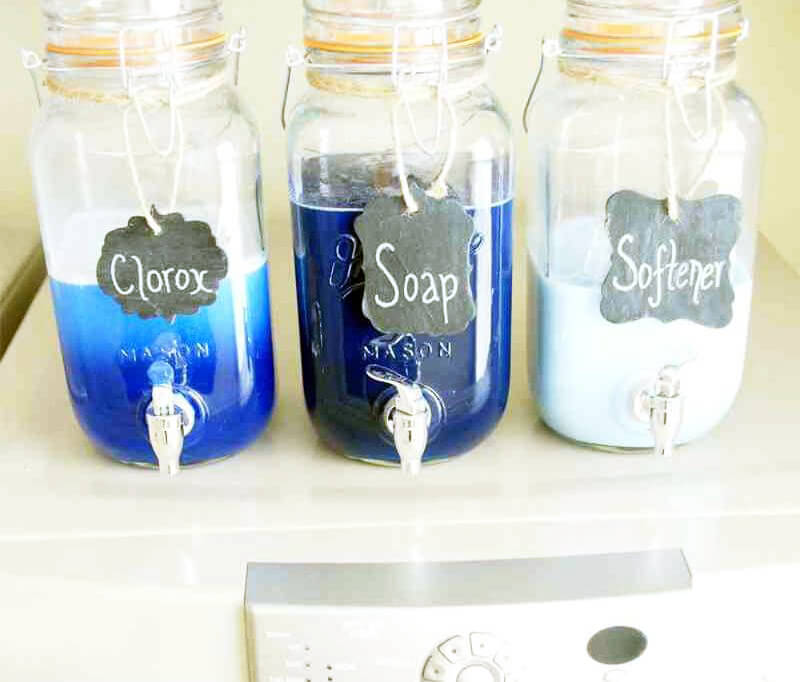 diy rustic home decor laundry containers