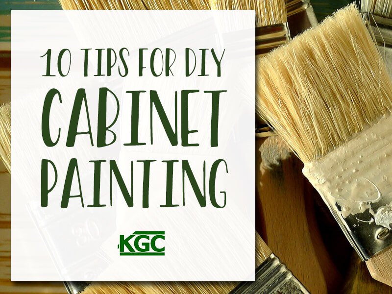 Tips for DIY Cabinet Painting