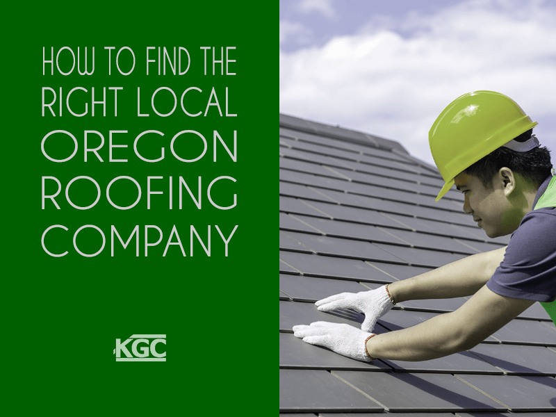 Find Your Local Oregon Roofing Company